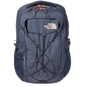 The north face borealis backpack navy rose gold